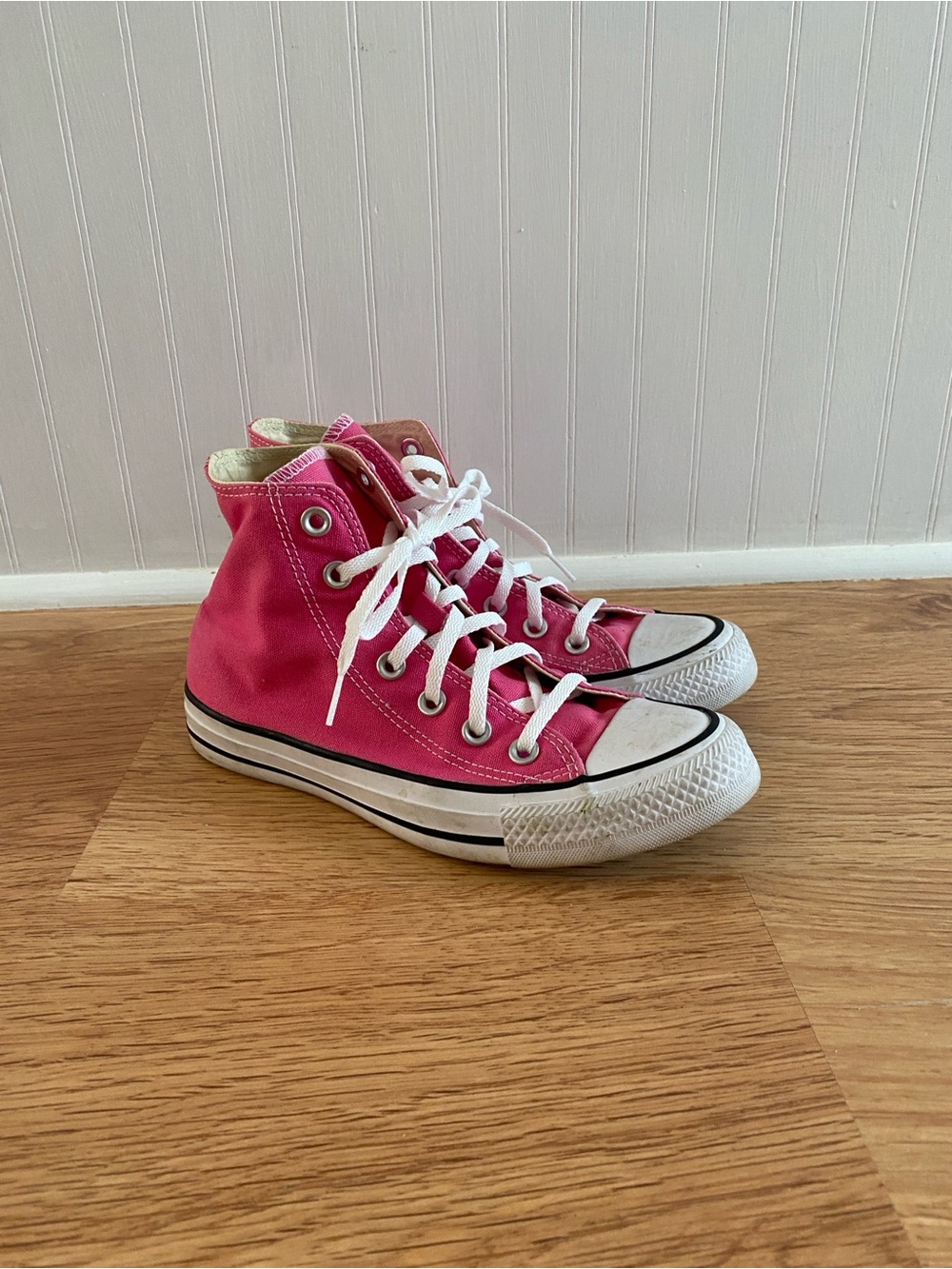 Converse Pink High-Top All Star Sneakers